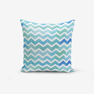 Obliečka na vankúš s prímesou bavlny Minimalist Cushion Covers ZigZag, 45 × 45 cm