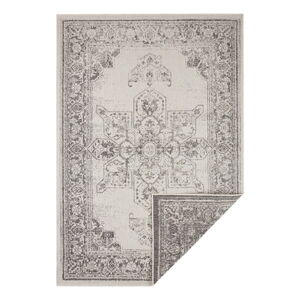 Sivo-krémový vonkajší koberec NORTHRUGS Borbon, 160 x 230 cm