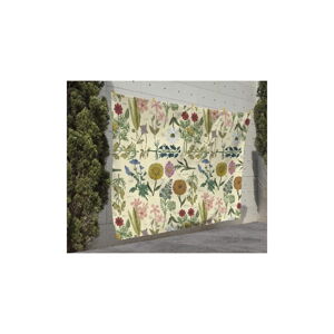 Pikniková deka Surdic Manta Picnic Botanical s motívom rastlín, 140 x 170 cm