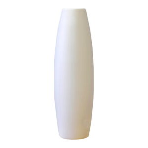 Biela keramická váza Rulina Roll, výška 38 cm
