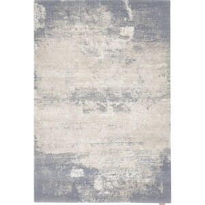 Krémovo-sivý vlnený koberec 200x300 cm Bran – Agnella