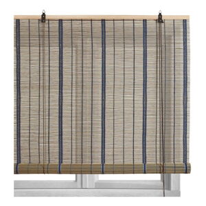 Modro-hnedá bambusová roleta 160x180 cm Natural Life - Casa Selección