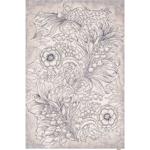Krémovobiely vlnený koberec 130x190 cm Mawson – Agnella